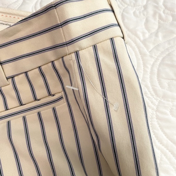 NWOT Anthropologie The Essential slim Trousers 0 - Picture 9 of 12